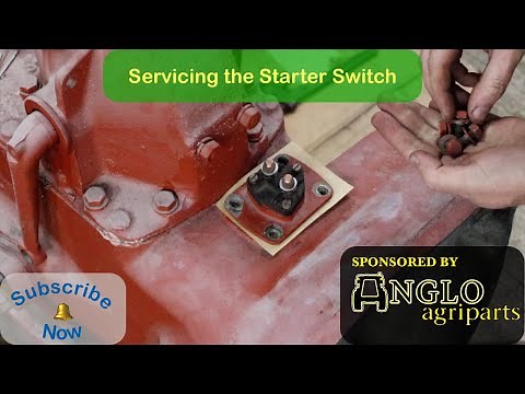#115 Ferguson TED20 - Servicing the Starter Switch - with Anglo Agriparts