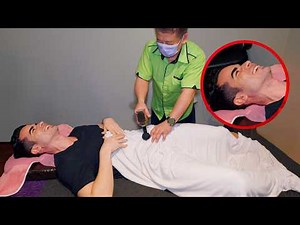 ASMR: Massage Gun Therapy Massage for Prostate Health in Malaysia | Full Body Treatment | 34 Min