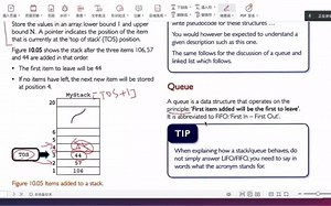 ALEVEL CS 计算机总复习ADT之Queue知识点