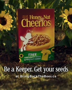 675 reactions · 168 shares | Bees pollinate 1 in 3 bites of food that we eat. We need everyone to help us bring them back. | Cheerios | Facebook