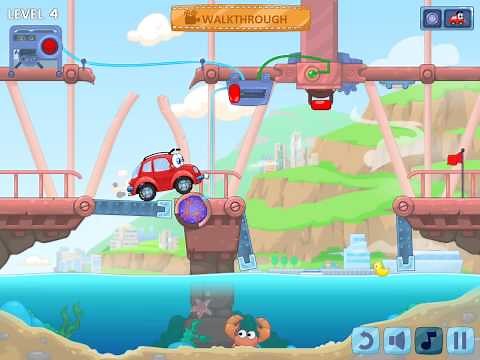 Wheely 5: Armageddon -- Level 4 Walkthrough