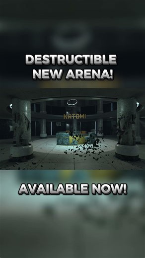 NEW DESTRUCTIBLE ARENA FOR HARD BULLET #vrgaming #indiedev #gaming #quest3 #hardbullet #vr