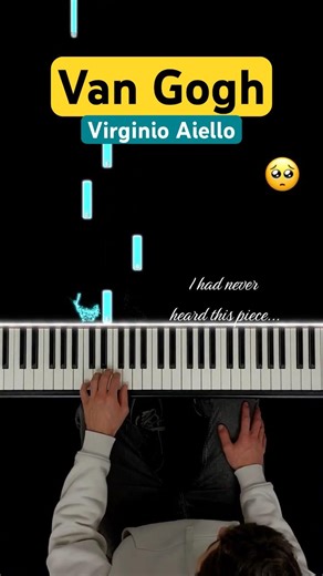 Van Gogh – Virginio Aiello | Piano POV #piano #pianocover #pianotutorial