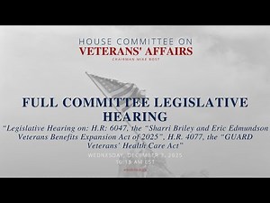 Full Committee Legislative Hearing