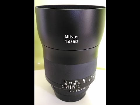 Unboxing Carl Zeiss Milvus 1.4/50mm Distagon ZF.2 for Nikon