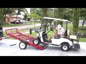 Harbor Freight Utility Tilting Trailer - Fabricate & Weld Floor and side Rails