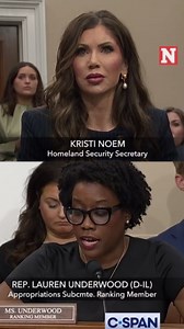 Rep. Underwood Grills Noem Over Due Process and Constitutional Violations