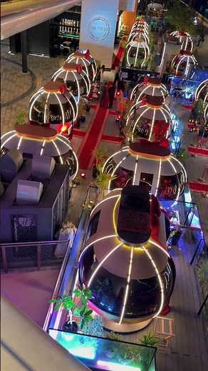 The Pods, one of the most stylish and private dining spots in Dubai.