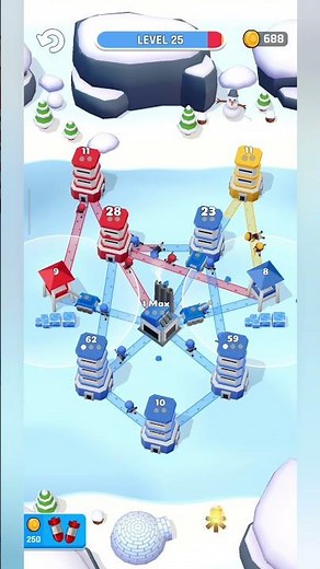 Tower War – Level 25 | Quick & Clean Win ⚔️🔥