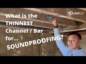 Soundproofing for ceiling
