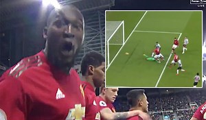 Watch: Lukaku Scores With His 1st Touch As United Take The Lead