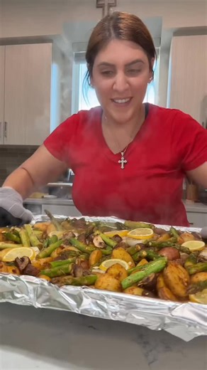 CookingWithRyam on Instagram: "How to make One-Pan Baked Cod and Vegetables"