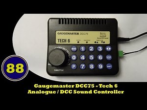 Gaugemaster DCC75 - Tech 6 - Analogue / DCC Sound Controller