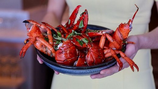 Bobby Flay teaches us how to make a delicious looking lobster dish from his new menu