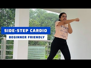 12 MIN Low Impact Side-Step Cardio Workout For Beginners | No Weights | No Jumping