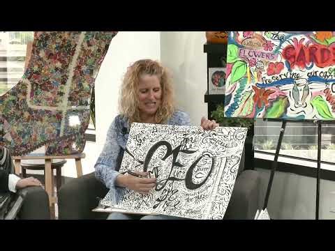 Art! Fun! The Power of Community! The Morning Show featuring COLORME Art Spa's Debra Lee Murrow