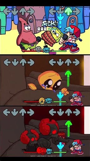 FNF Expurgation - Tricky vs Emoji vs Patrick Star Mod - Friday Night Funkin' Game