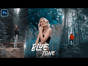 Make Blue Tone Color Grading in 2 Minutes | Photoshop Tutorial | Photoshop 2023