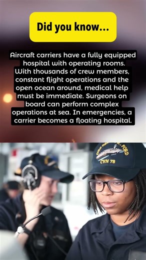 Hospitals at Sea: How Aircraft Carriers Treat Thousands Onboard | Navy Life