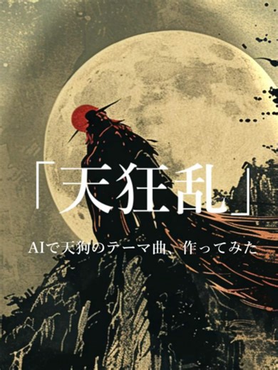 天狂乱 縦型 Aメロ #jpop #オリジナル曲 #和風 #妖怪 #天狗