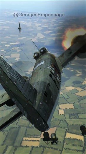 From the clouds: The Junkers Ju 88 A4 and the Hurricane Mk IIc were adversaries in WW2