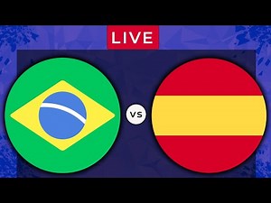 BRAZIL vs SPAIN - LIVE Olympics Final - Football Match