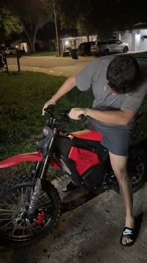 POV: first ride and the wheelie is NOT wheelie-ing.