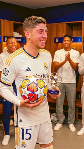 Mbappe,Bellingham and Alaba loves that Valverde Hattrick ❤😁✊ #valverde #Realmadrid #mancity #bellingham #Mbappe