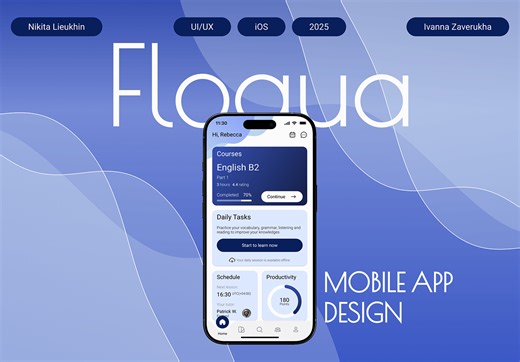 Floqua │ Mobile App │ UI/UX Design