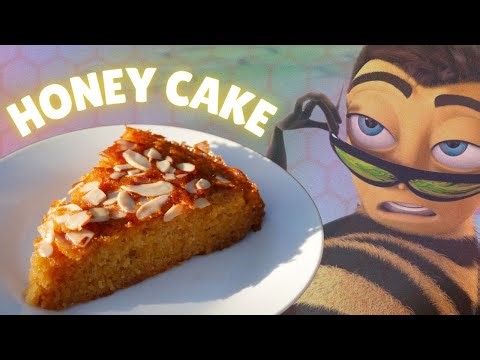 BEE MOVIE | The BEST sugar-free HONEY CAKE soaked in syrup recipe | Super MOIST