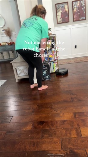 Eufy Omni C20. Hands-free cleaning: auto-empty, mop wash & dry 🧹💧 \t•\t7,000Pa suction — picks up dirt, dust & pet hair 🐾 \t•\tDual rotating mops for spotless floors 🩰 \t•\tSlim design fits under furniture easily 🛋️ \t•\tApp & voice control for effortless cleaning 📱🗣️ 💡 “She cleans. You relax.” 🛒 Grab yours on TikTok Shop now!