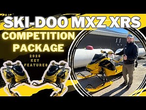 2025 Ski-Doo MXZ XRS Competition Walk-Around