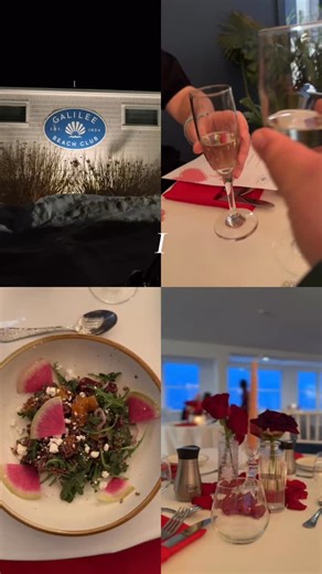 Last night was pure magic at Galilee Beach Club ❤️✨ Our Valentine’s Dinner brought together so many of our amazing members and couples who said “I do” right here at GBC — and watching you return to celebrate your love where it all began never gets old. From candlelit tables to coastal winter views and unforgettable food, it was everything a Rhode Island beach wedding venue should be… intimate, elegant, and full of heart. To our GBC couples: thank you for continuing to make us part of your love s