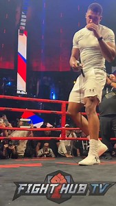 Anthony Joshua is on a mission for Friday night !!!! ⭐️ #Boxing #PaulJoshua | Fight Hub TV