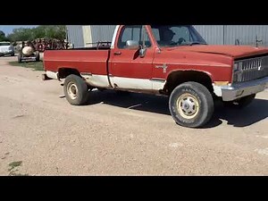 1982 Chevrolet K20 4x4 Pickup