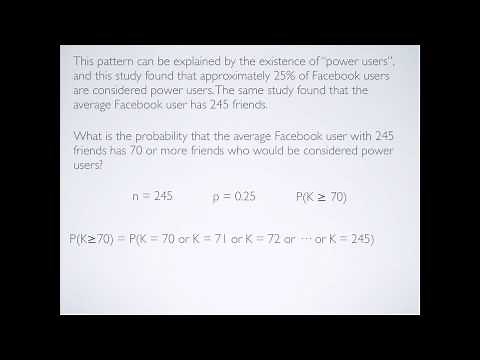 Normal approximation to binomial