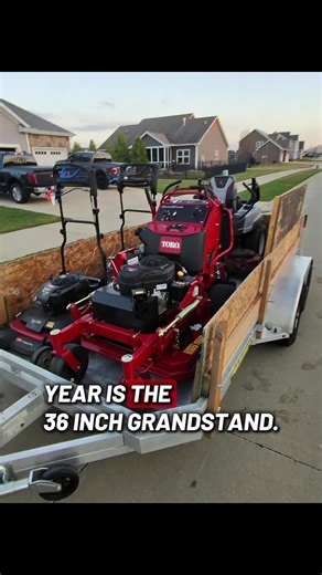 My 2026 lawn mowing setup! #lawntok #mowing #toro #exmark #fyp | mowing the lawn