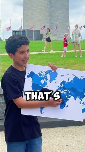 Can You Find These Countries on a Map? | Street Quiz in Washington DC & Baltimore