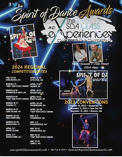 2024. Registration opens July 1st | Spirit of Dance Awards