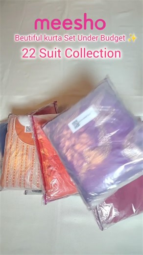 Meesho Kurta Set Collection Under Budget ✨ Link 🔗 Visit in my community post #youtubeshorts #viral