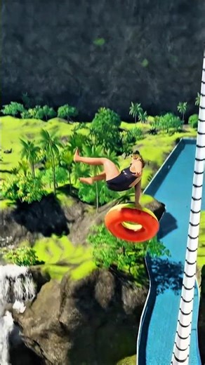 “POV: Falling Off the Slide! 😱😵‍💫”