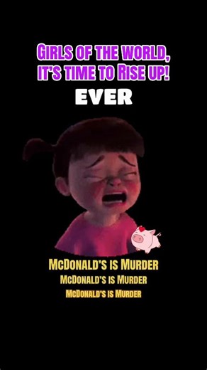 Girls: It’s time to rise up and be braver now. It’s time to rise up and be vegan.