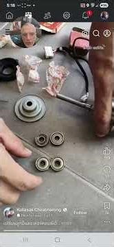 mini split replacing the bearings for your squirrel cage ...stop the squeal