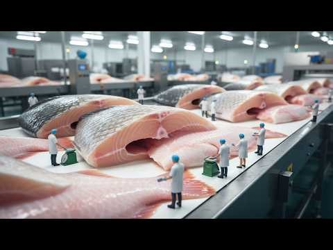 Inside the Seafood Factory: High-Volume Basa Fish Processing to Premium Frozen Fillets