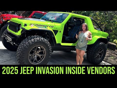 Inside the 2025 Great Smoky Mountain Jeep Invasion | Indoor Vendors Walkthrough