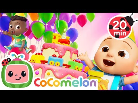 All Aboard for JJ’s Birthday! 🚂🎂 | 🍉 CoComelon - JJ's Baby Songs 🎶