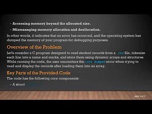 Fixing core dumped segmentation fault: A Guide to Resolving Common C Programming Issues