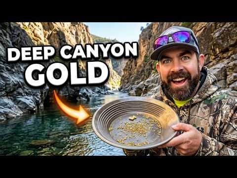 Deep Canyon Gold Panning in California (You Won't Believe This Spot)