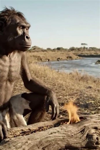 The First Fire: How Humans Sparked Flame Without Tools #prehistorichumans