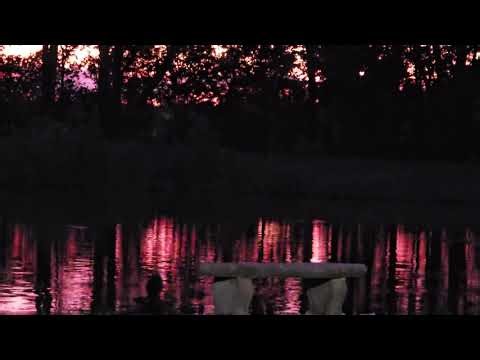 Beautiful Ruby Colored Sunset